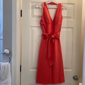 BCBG coral halter top dress